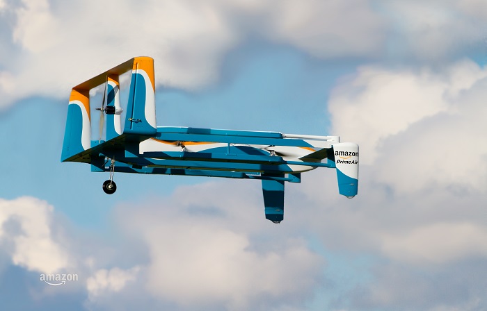 Amazon Prime Air Hybrid Drohne