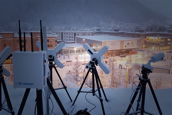 Dedrone sichert Weltwirtschaftsforum in Davos gegen Drohnen (Foto: Dedrone)