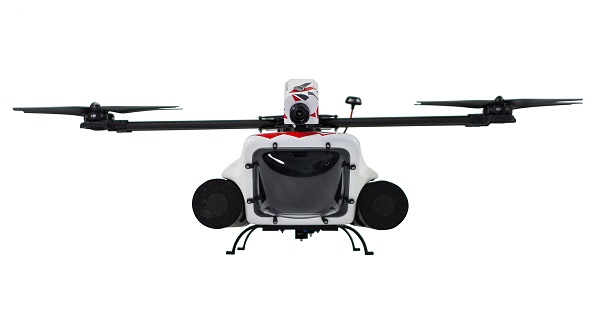 QuadH2O mit neuer Drohne SARAH2O als Such- und Rettungsassistent