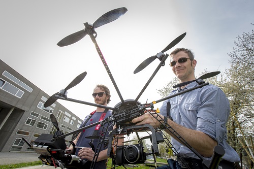 Das Team bereitet sich nun intensiv auf das Finale mit Livetests der Drohnensysteme am 27. und 28. August in den USA vor. © Lunghammer - TU Graz 