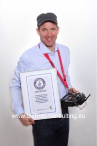 Weltrekord-Drohne von Dirk Brunner - Foto Dirk Brunner