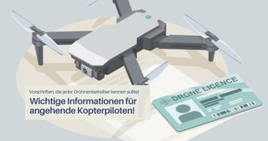 Wichtige Infos für angehende Drohnenpiloten!