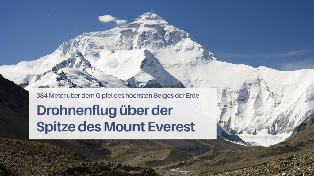 DJI Mavic 3 über dem Mount Everest