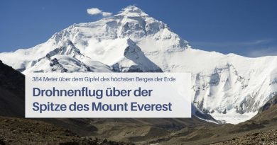 DJI Mavic 3 über dem Mount Everest