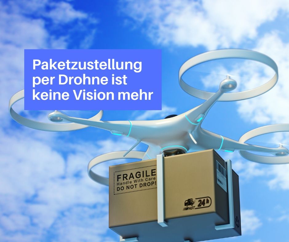 Paketzustellung per Drohne