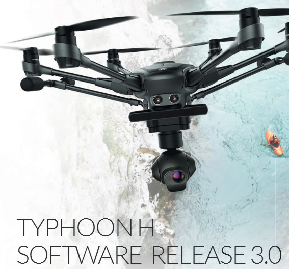 Neues Software-Release für TYPHOON H von Yuneec