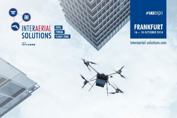 Die EUROPEAN DRONE SUMMIT findet vom 16.-18.10.2018 in Frankfurt statt.